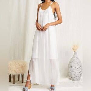 chinese dress ladies 100% Linen Natural Summer V-Neck Dress ALEXA – LINTICO